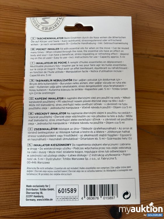 Artikel Nr. 926292: Tchibo Tascheninhalator