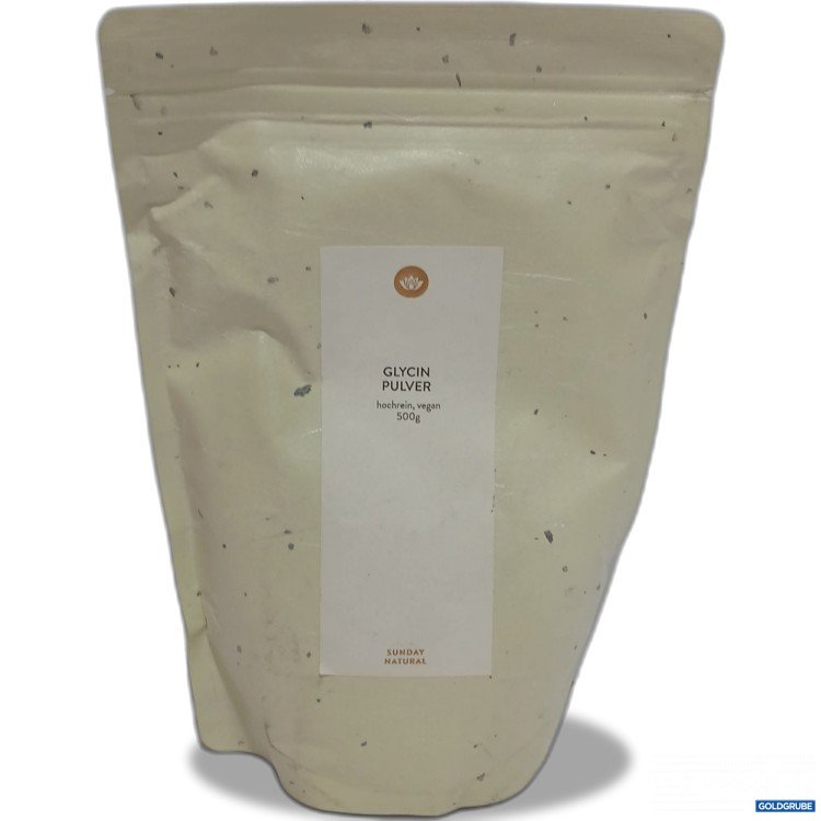 Artikel Nr. 953292: Sunday Natural Glycin Pulver Hochrein Vegan 500G 