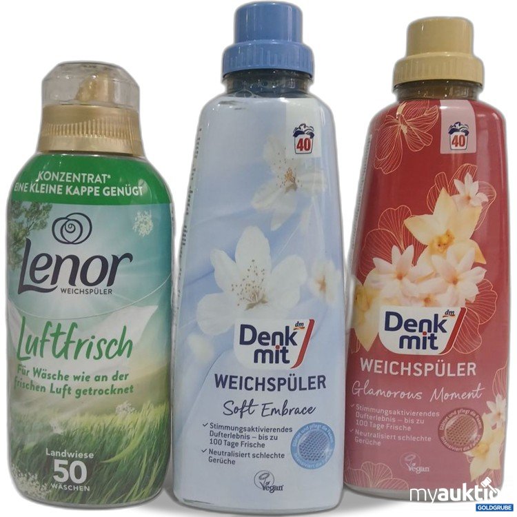 Artikel Nr. 972292: Diverse Weichspüler 2x1L 1x700ml