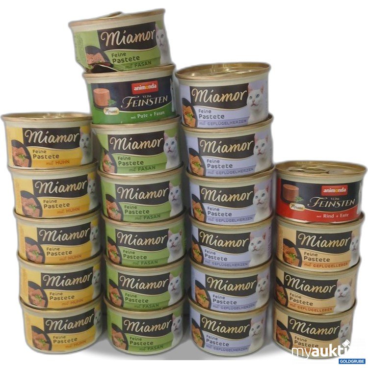 Artikel Nr. 973292: Diverse Tiernahrung für Katzen 22×85g