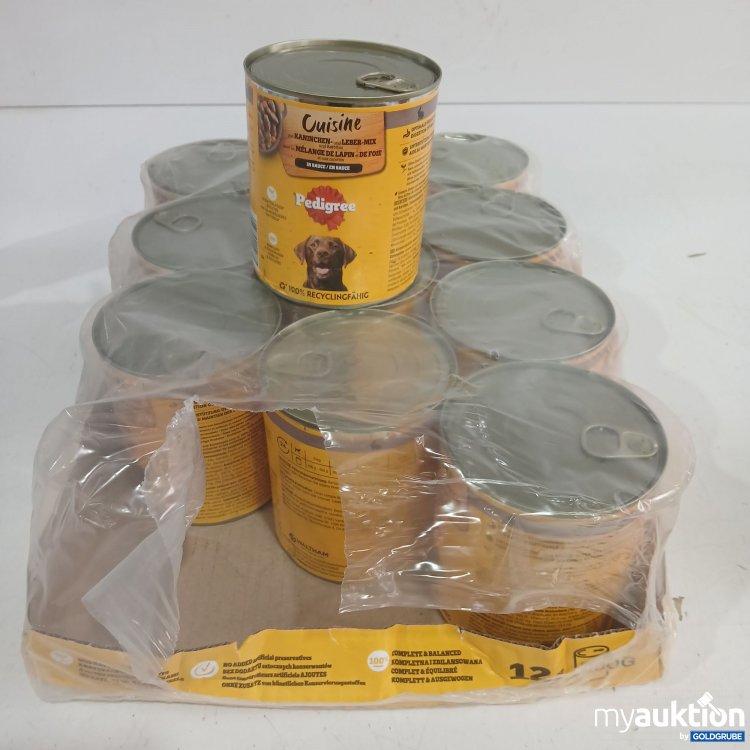 Artikel Nr. 985292: Pedigree Hundefutter Cuisine Kaninchen & Leber Mix 11x800g