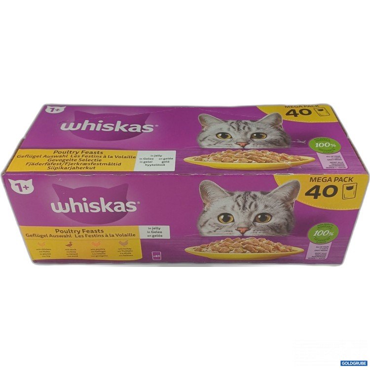 Artikel Nr. 987292: Whiskas Mega Pack Geflügel Auswahl, 40x85g