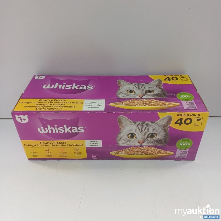 Artikel Nr. 987292: Whiskas Mega Pack Geflügel Auswahl, 40x85g