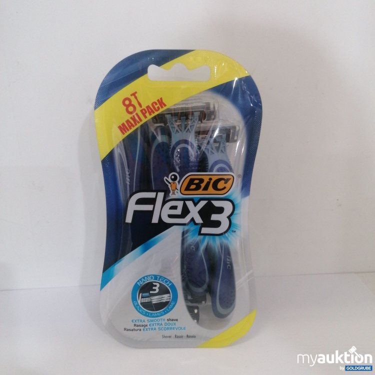 Artikel Nr. 419293 Artikel Nr. 419293: Bic Flex 3 - 8 Rasierklingen