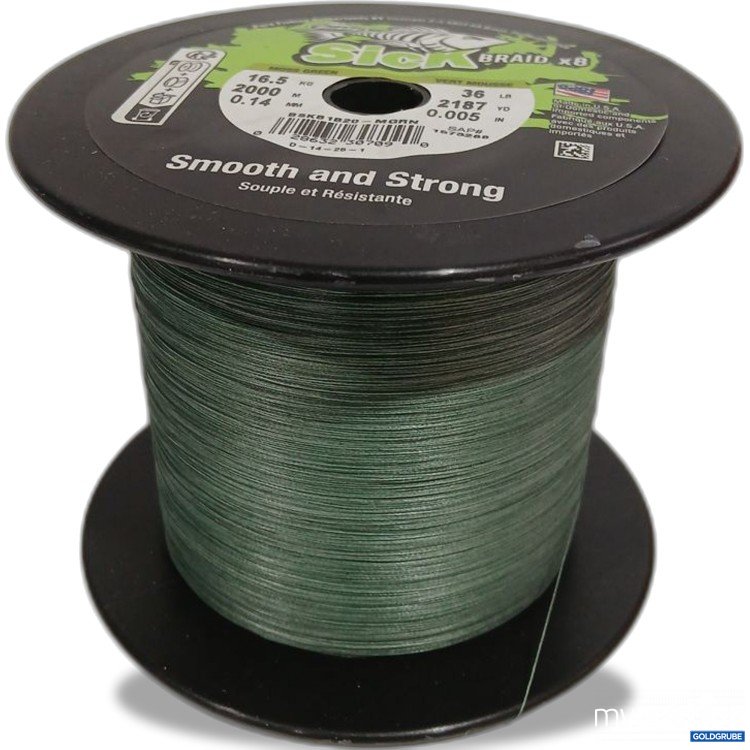 Artikel Nr. 442293: Sick Braid x8 grün 2000 m 16,5kg 0,14mm