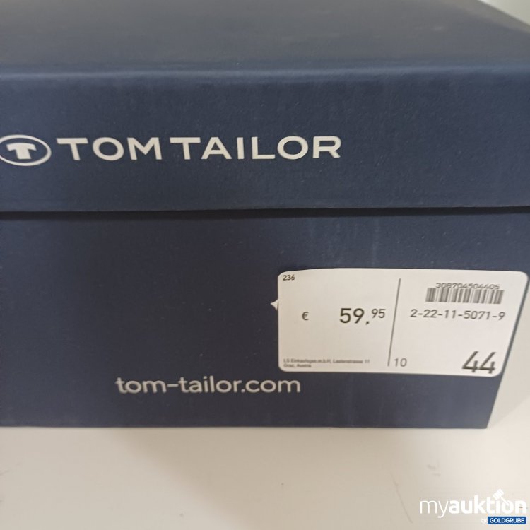 Artikel Nr. 464293 Artikel Nr. 464293: Tom Tailor Herren Sneaker Größe 44