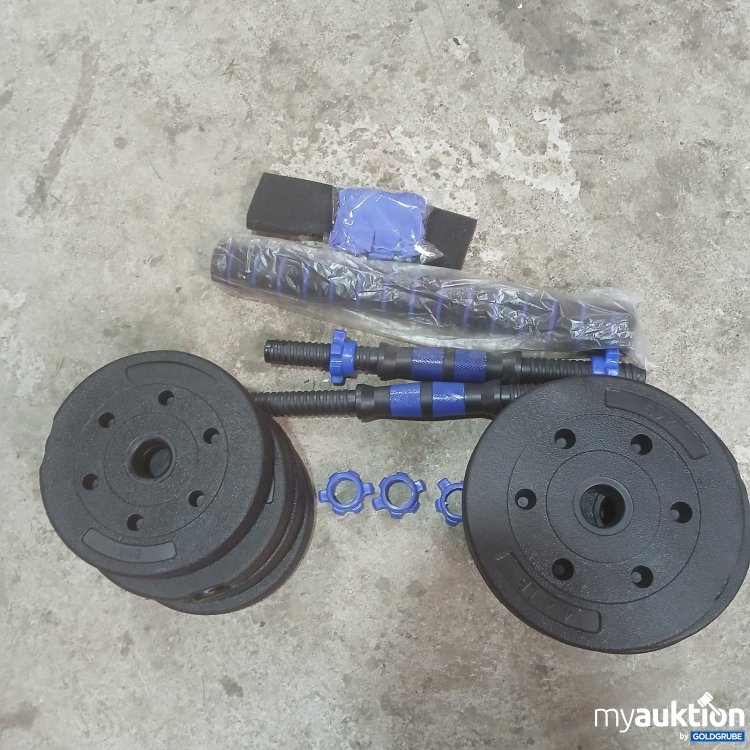 Artikel Nr. 468293 Artikel Nr. 468293: Hantelscheiben Set 14kg Hantel Durchmesser 30cm mit Zubehör