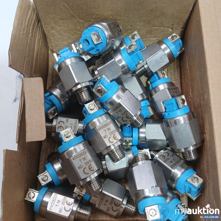 Artikel Nr. 524293: Euroswitch Druckschalter 23Stk T16 NC- 25/25 41V22633T