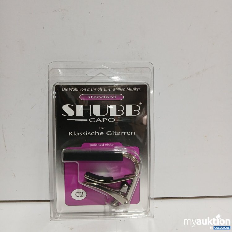 Artikel Nr. 527293: Shubb Capo C2 für Klassische Gitarren polished nickel