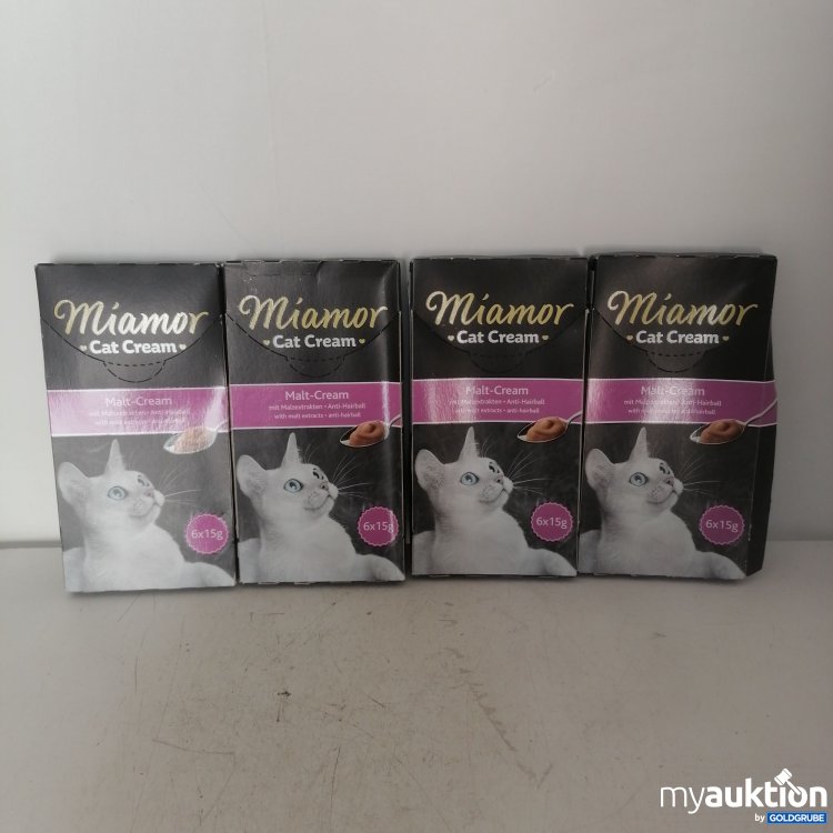 Artikel Nr. 719293: Miamor Cat Cream 4x 6x15g