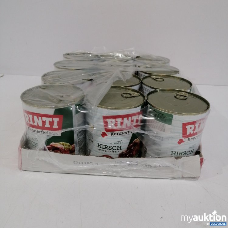 Artikel Nr. 855293: Rinti Kennerfleisch Hirsch 12x800g