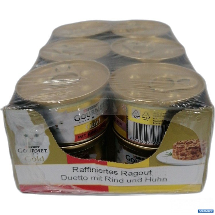Artikel Nr. 891293: Purina Gourmet Gold  Raffiniertes Ragout mit Rind/Huhb 12x85g