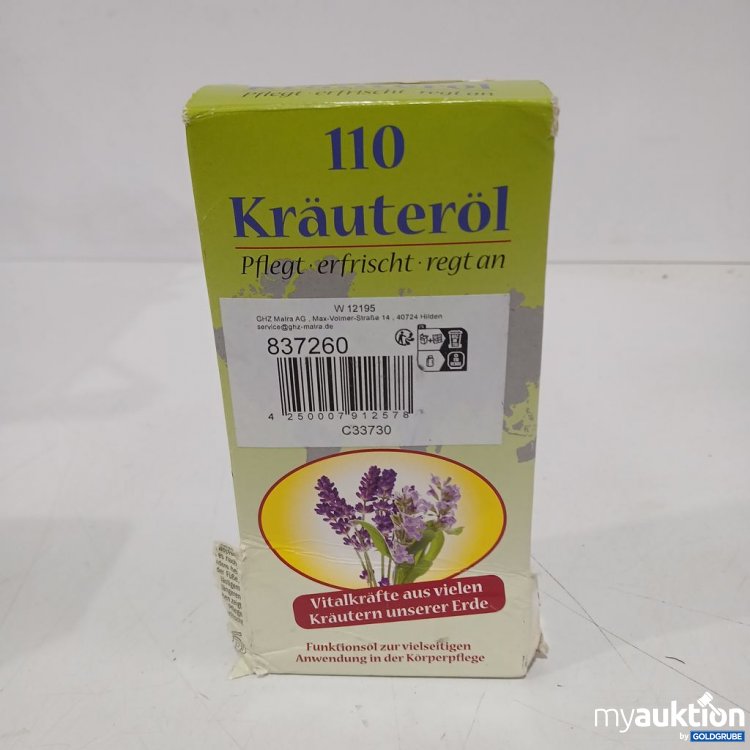 Artikel Nr. 918293: 110 Kräuteröl 100 ml