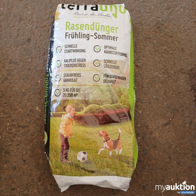 Artikel Nr. 956293: Terrauno Rasendünger Frühlung-Sommer 5kg 