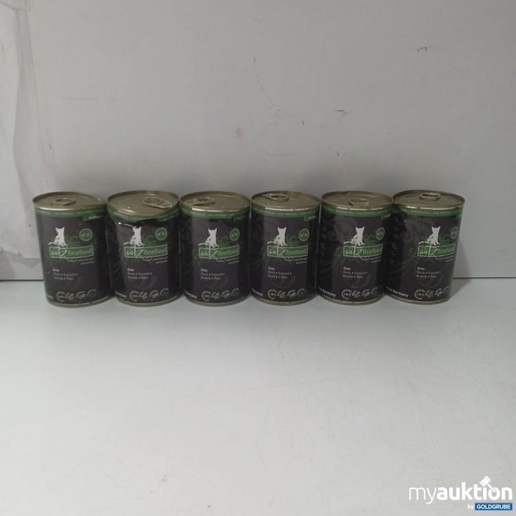 Artikel Nr. 973293: CatzFinefood Katzenfutter mit Ente 6x400 g