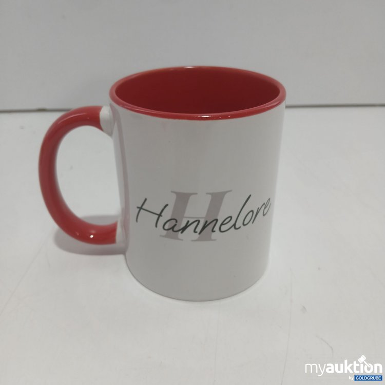 Artikel Nr. 977293 Artikel Nr. 977293: Happy Day Tasse mit Rot mit dem Namen Hannelore