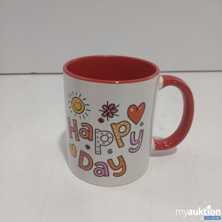 Artikel Nr. 977293 Artikel Nr. 977293: Happy Day Tasse mit Rot mit dem Namen Hannelore