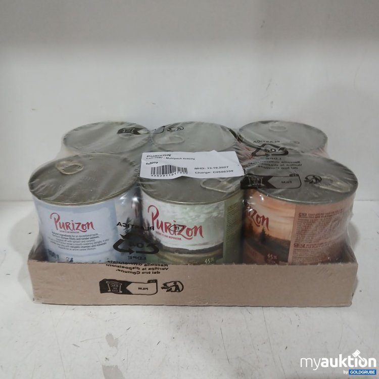 Artikel Nr. 978293: Purizon Multipack Katzenfutter 6x800 g