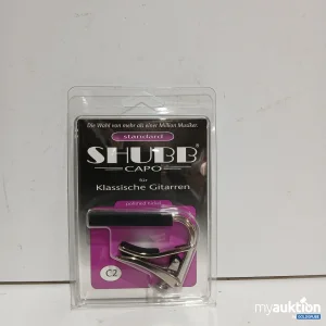 Auktion Shubb Capo C2 für Klassische Gitarren polished nickel