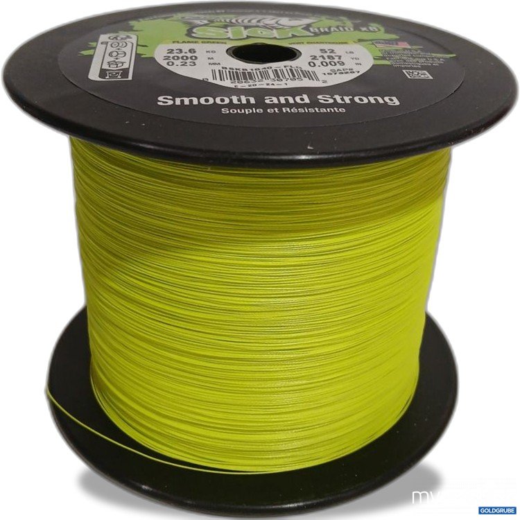 Artikel Nr. 442294: Berkley Sick Braid x8 2000 m 23,6kg 0,23mm Flame green