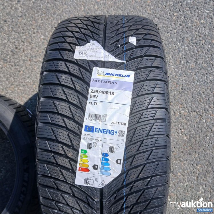 Artikel Nr. 447294 Artikel Nr. 447294: Michelin Pilot Alpin 5 255/40 R18 99V XL