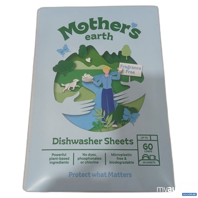 Artikel Nr. 466294: Mothers earth Mother's Dishwasher Sheets 30Sheets, 150 g