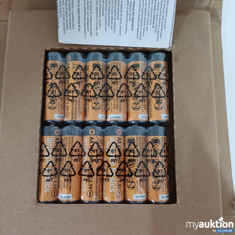 Artikel Nr. 467294 Artikel Nr. 467294: amazon basics AA Batterien 1,5 V, 12 Stk.