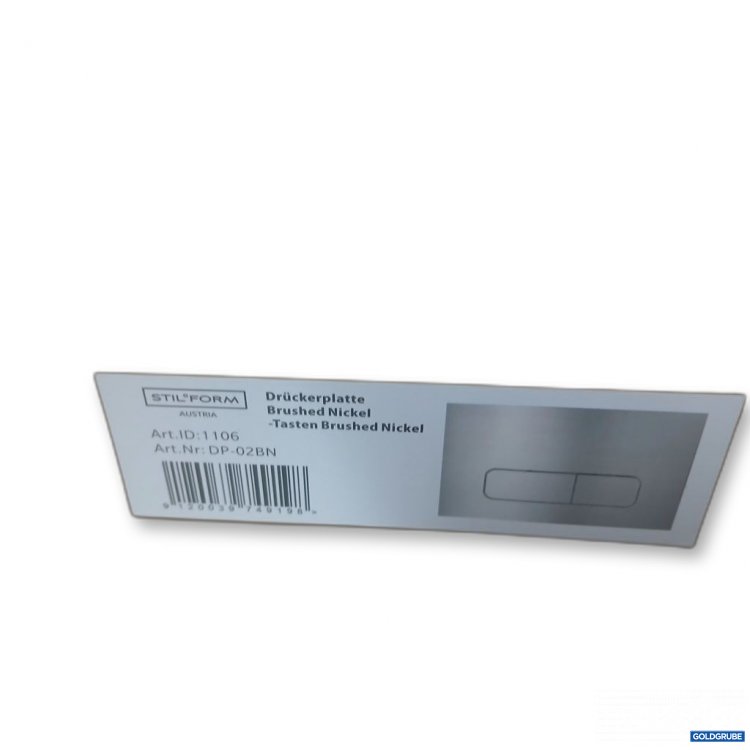 Artikel Nr. 913294: STILFORM Drückerplatte Brushed Nickel