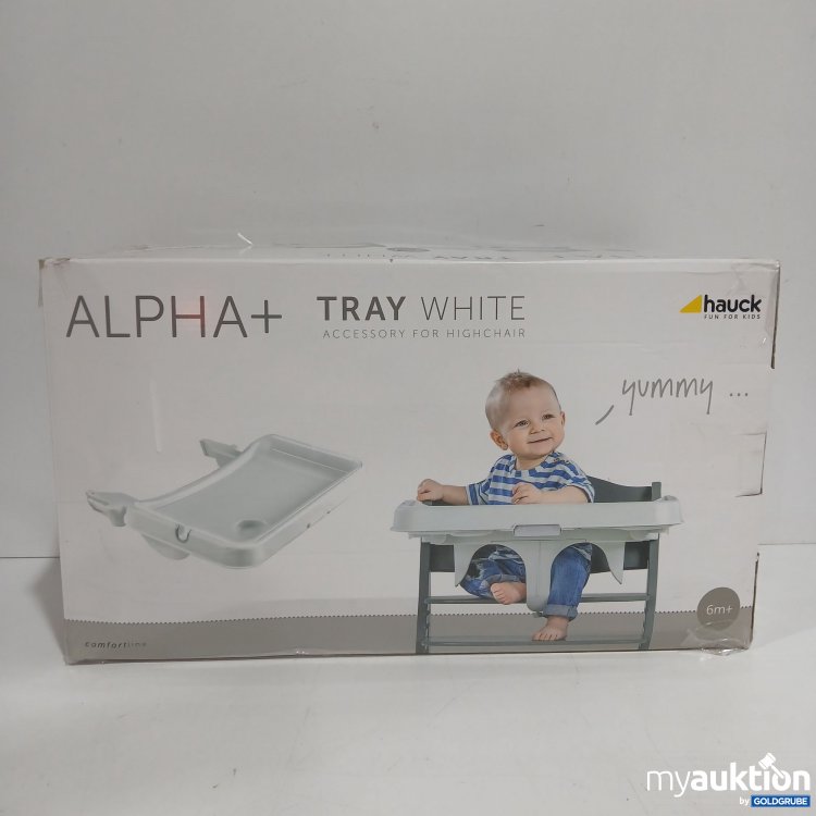 Artikel Nr. 916294 Artikel Nr. 916294: Hauck Alpha+ Tray white 6m+