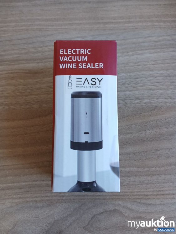 Artikel Nr. 929294 Artikel Nr. 929294: EASY Electric Vacuum Wine Sealer