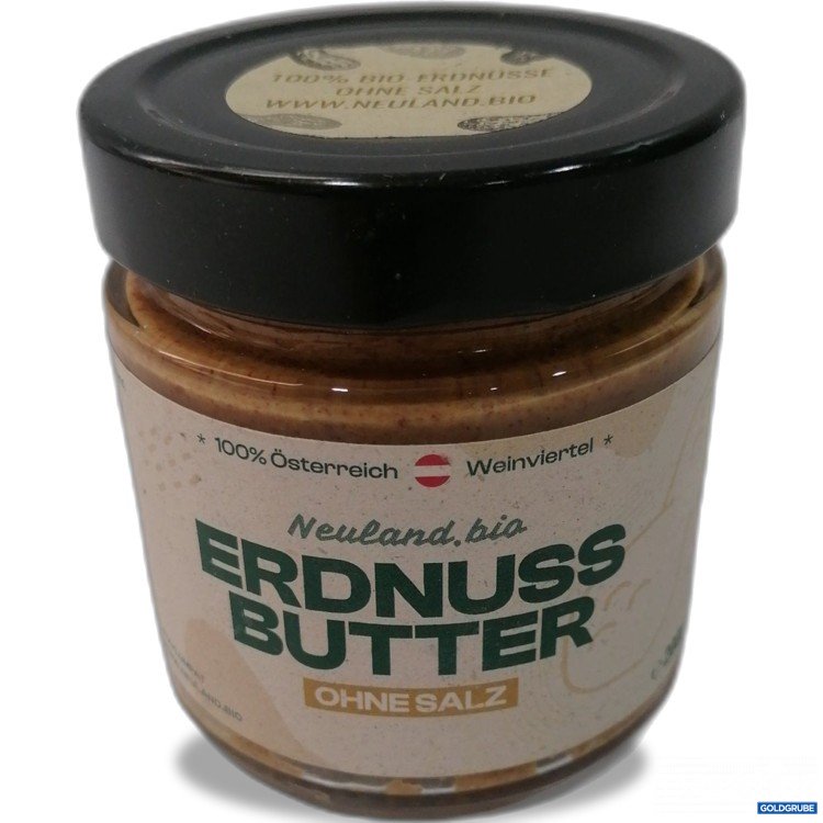 Artikel Nr. 951294: Neuland Bio Erdnussbutter ohne Salz 200g