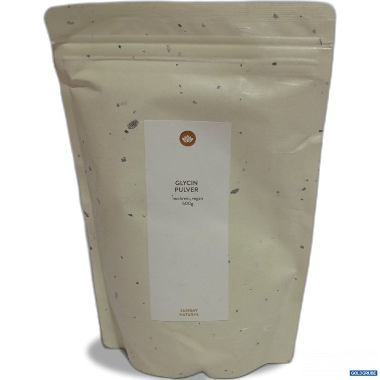 Artikel Nr. 953294: Sunday Natural Glycin Pulver Hochrein Vegan 500G 