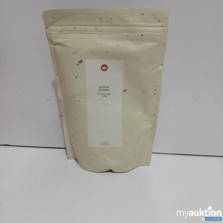 Artikel Nr. 953294: Sunday Natural Glycin Pulver Hochrein Vegan 500G 