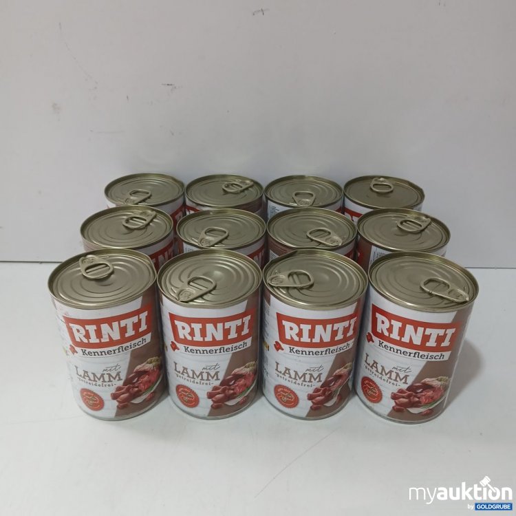 Artikel Nr. 973294: Rinti Kennerfleisch mit Lamm 12x400 g