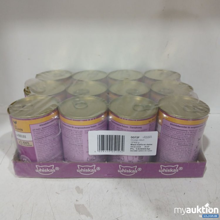 Artikel Nr. 978294: whiskas Katzenfutter Huhn 12x400 g