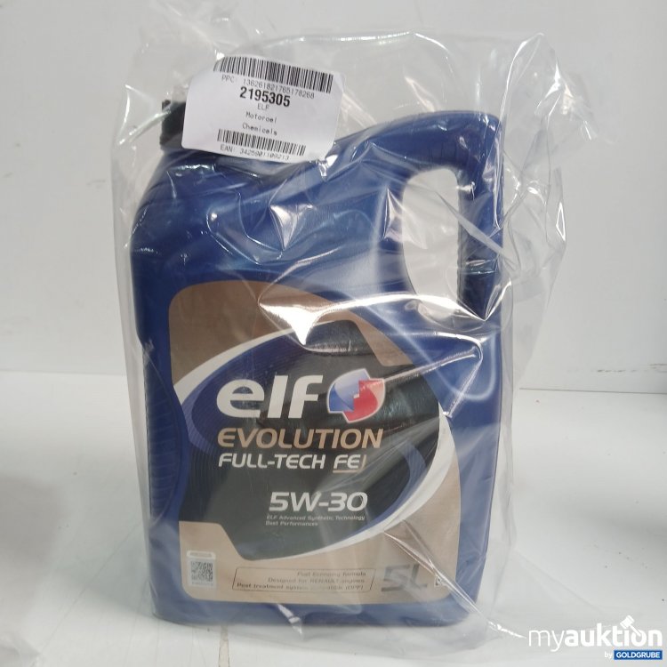 Artikel Nr. 982294 Artikel Nr. 982294: Elf Evolution 5W-30 5l