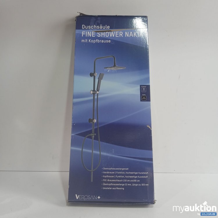 Artikel Nr. 990294: Verosan Duschsäule Fine Shower Nakia mit Kopfbrause 