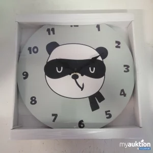 Auktion Wanduhr Panda