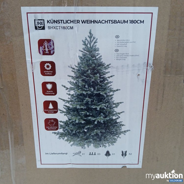 Artikel Nr. 360295 Artikel Nr. 360295: SHX Künstlicher Weihnachtsbaum 180cm SHXCT180CM
