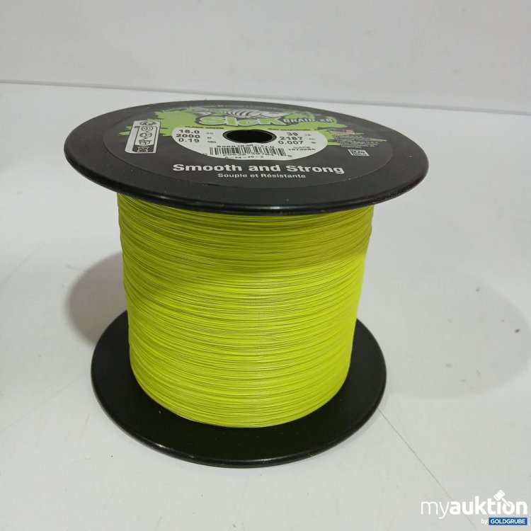 Artikel Nr. 442295: Sick Smooth and Strong Braid 2000 m 18kg 0,19mm flame green