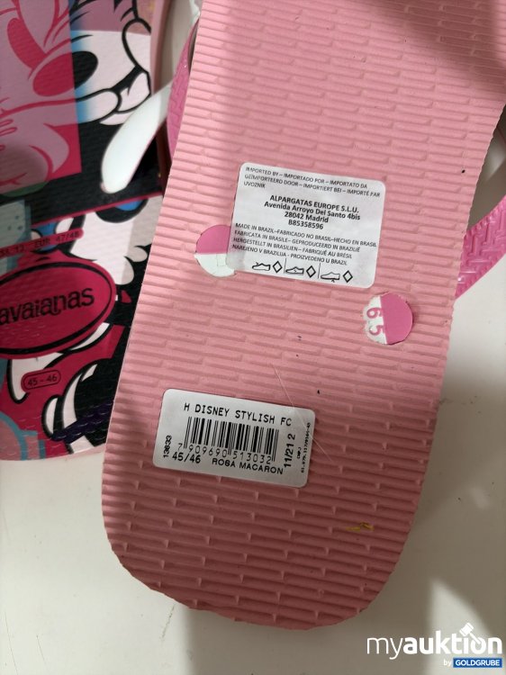 Artikel Nr. 464295: Havaianas Damen Flip Flops Disney Stylish FC Größe 45/46