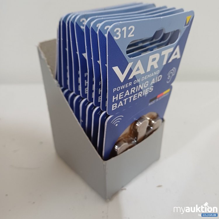 Artikel Nr. 467295 Artikel Nr. 467295: Varta Hörgerätebatterien 312, 6x10 Stk.
