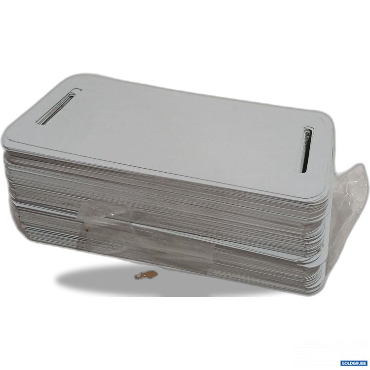 Artikel Nr. 523295: Metalletiketten 12x6cm 