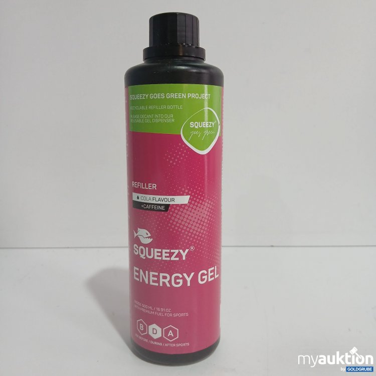 Artikel Nr. 832295 Artikel Nr. 832295: Squeezy Refiller Energy Gel Cola Flavour + Caffeine 500ml
