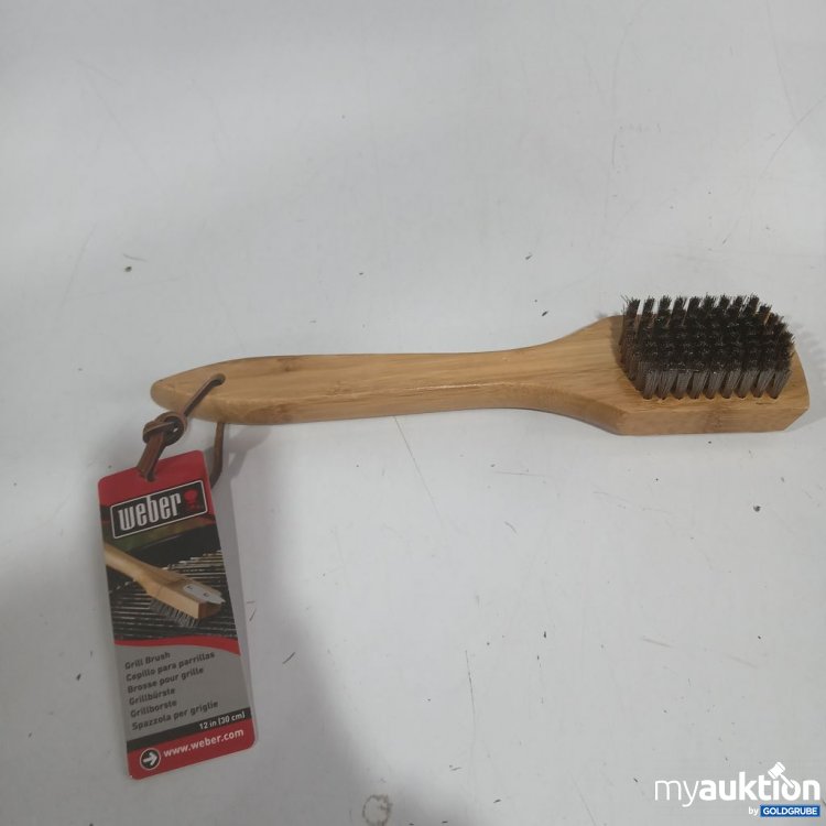 Artikel Nr. 912295: Weber Grillbürste Holzgriff 30cm