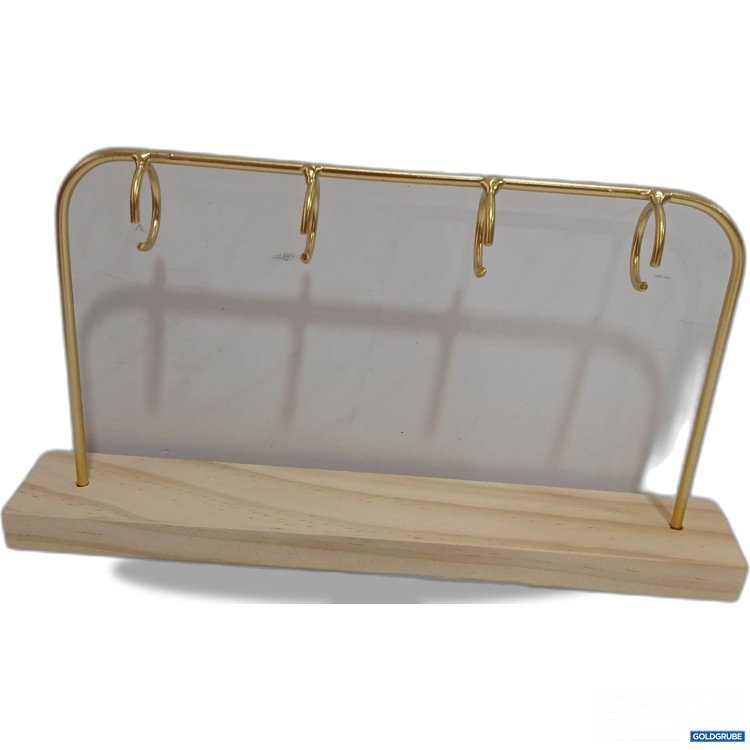 Artikel Nr. 952295 Artikel Nr. 952295: Metall-Schmuckständer mit Holzsockel