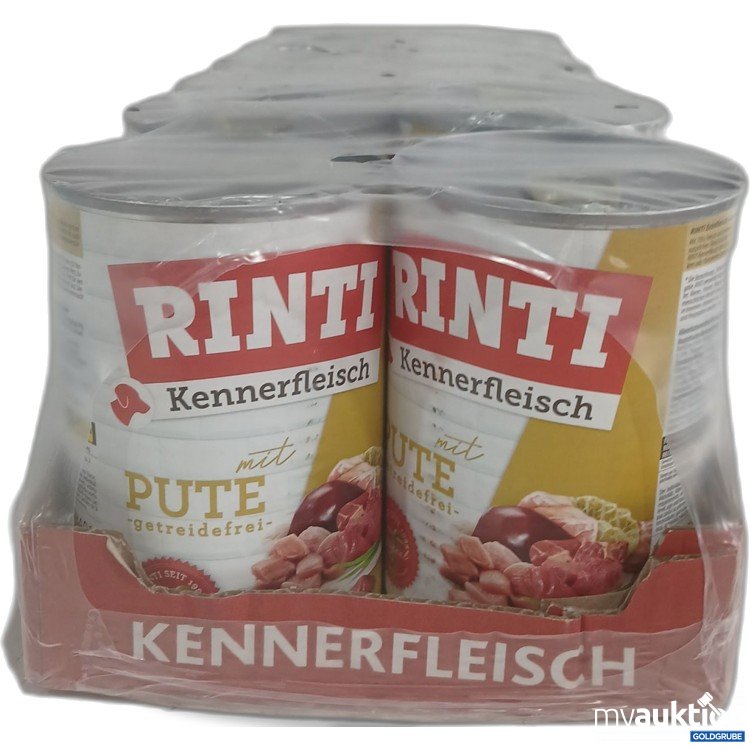 Artikel Nr. 985295: Rinti Kennerfleisch Pute 12x400g 