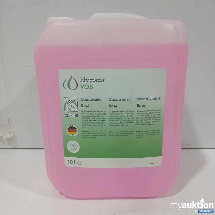 Artikel Nr. 466296: Hygiene vos Cremeseife Rose 10 l