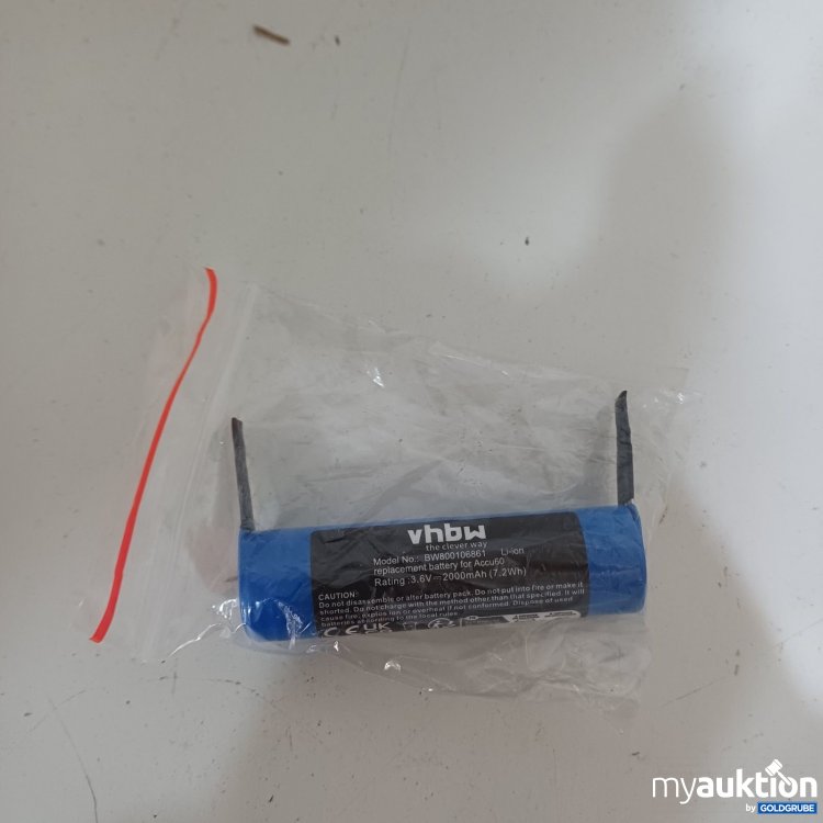 Artikel Nr. 467296 Artikel Nr. 467296: vhbw Akku Li-ion 3,6 V 2000 mAh