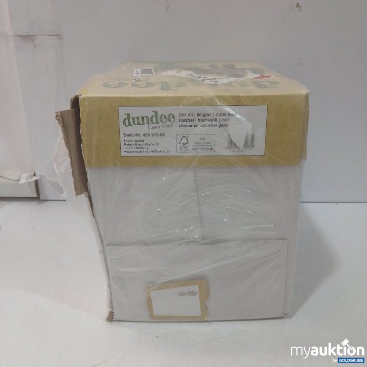Artikel Nr. 469296 Artikel Nr. 469296: dundee Laser Copy DIN A4 80 g/m² 2.500 Blatt